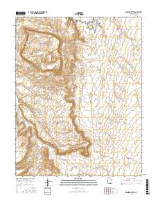 Monitor Butte 2017 topographic map thumbnail