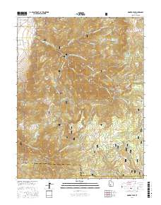 Monroe Peak 2017 topographic map thumbnail