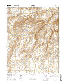 Moonshine Wash 2017 topographic map thumbnail