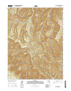 Mount Bartles 2017 topographic map thumbnail