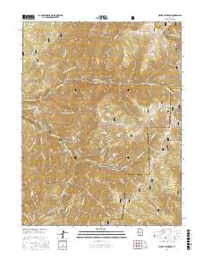 Mount Catherine 2017 topographic map thumbnail