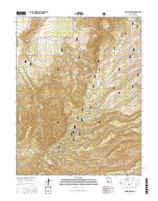 Mount Dutton 2017 topographic map thumbnail