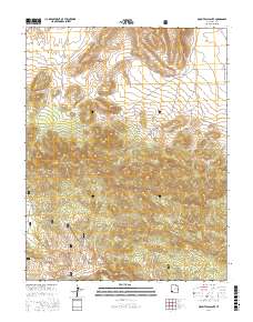 Mount Escalante 2017 topographic map thumbnail