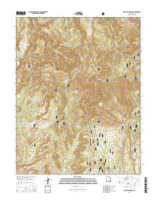 Mount Linnaeus 2017 topographic map thumbnail