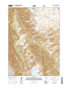 Mount Pisgah 2017 topographic map thumbnail
