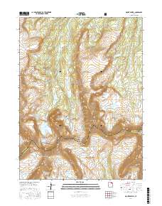 Mount Powell 2017 topographic map thumbnail