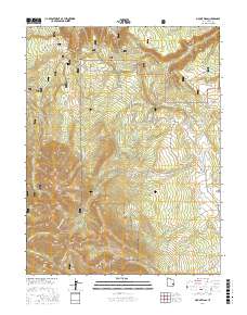 Mount Waas 2017 topographic map thumbnail