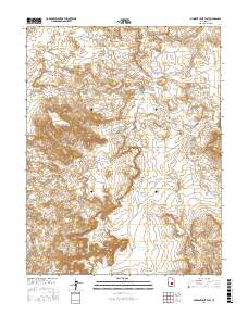 Mussentuchit Flat 2017 topographic map preview