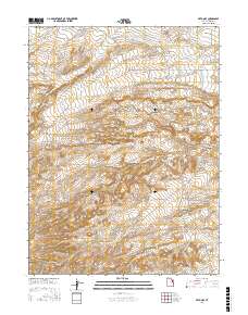 Myton SE 2017 topographic map thumbnail