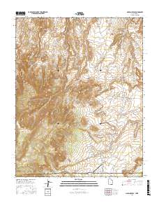 Navajo Begay 2017 topographic map thumbnail