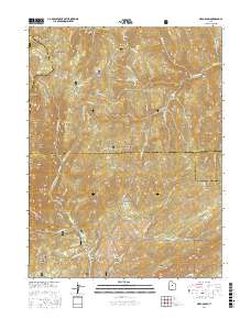 Nebo Basin 2017 topographic map thumbnail