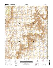 Nephi Point 2017 topographic map thumbnail