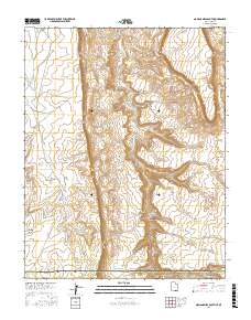 No Mans Mesa South 2017 topographic map thumbnail