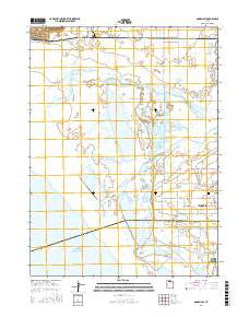 Ogden Bay 2017 topographic map thumbnail