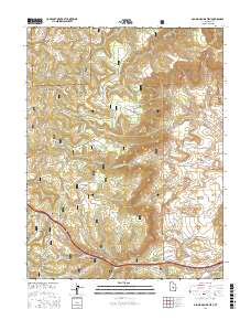 Old Woman Plateau 2017 topographic map thumbnail