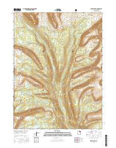 Oweep Creek 2017 topographic map thumbnail