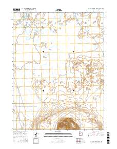 Pahvant Butte North 2017 topographic map thumbnail