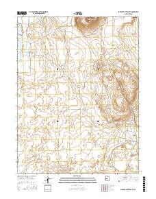 Pahvant Butte South 2017 topographic map thumbnail