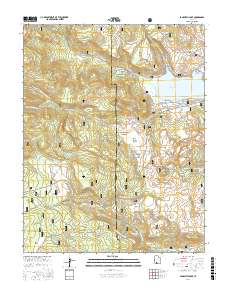 Panguitch Lake 2017 topographic map thumbnail