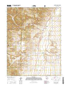 Panguitch NW 2017 topographic map thumbnail