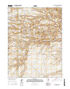 Pariette Draw SW 2017 topographic map thumbnail