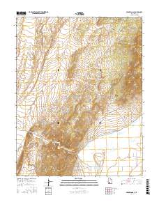 Parowan Gap 2017 topographic map thumbnail