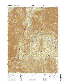 Payson Lakes 2017 topographic map thumbnail