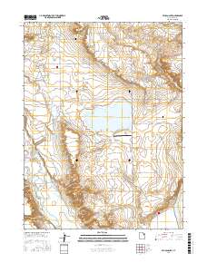Pelican Lake 2017 topographic map thumbnail