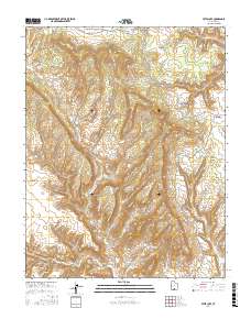 Petes Cove 2017 topographic map thumbnail