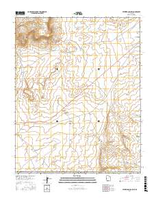 Petrified Hollow 2017 topographic map thumbnail