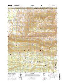 Phil Pico Mountain 2017 topographic map thumbnail