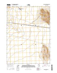 Pigeon Mountain 2017 topographic map thumbnail