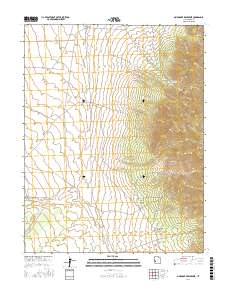Pine Grove Reservoir 2017 topographic map thumbnail