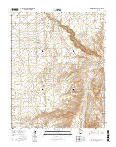 Pine Hollow Canyon 2017 topographic map thumbnail