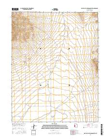 Pine Valley Hardpan North 2017 topographic map thumbnail