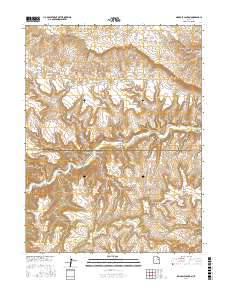 Pinnacle Canyon 2017 topographic map thumbnail