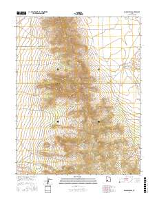 Pinnacle Pass 2017 topographic map thumbnail