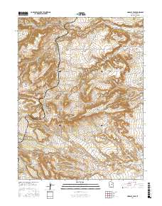 Pinnacle Peak 2017 topographic map thumbnail