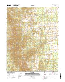 Pinto Spring 2017 topographic map preview