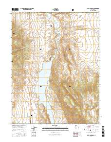 Piute Reservoir 2017 topographic map thumbnail