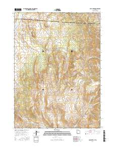 Pole Creek 2017 topographic map thumbnail