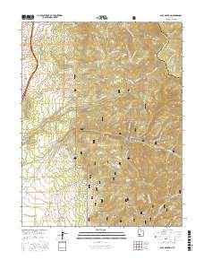 Pole Mountain 2017 topographic map thumbnail