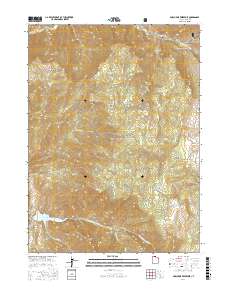 Porcupine Reservoir 2017 topographic map thumbnail