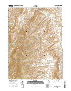 Porcupine Ridge 2017 topographic map thumbnail