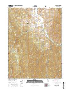 Porterville 2017 topographic map thumbnail