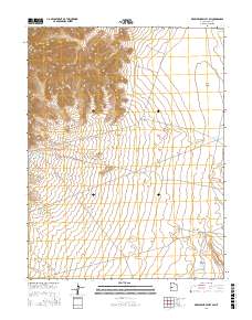 Whirlwind Valley SW 2017 topographic map thumbnail