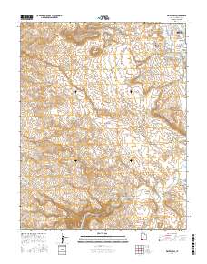 White Hills 2017 topographic map thumbnail