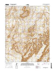White Mesa Village 2017 topographic map thumbnail