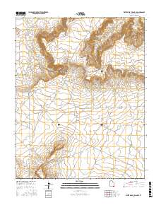 White Mesa Village SE 2017 topographic map thumbnail