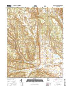 Wide Hollow Reservoir 2017 topographic map thumbnail